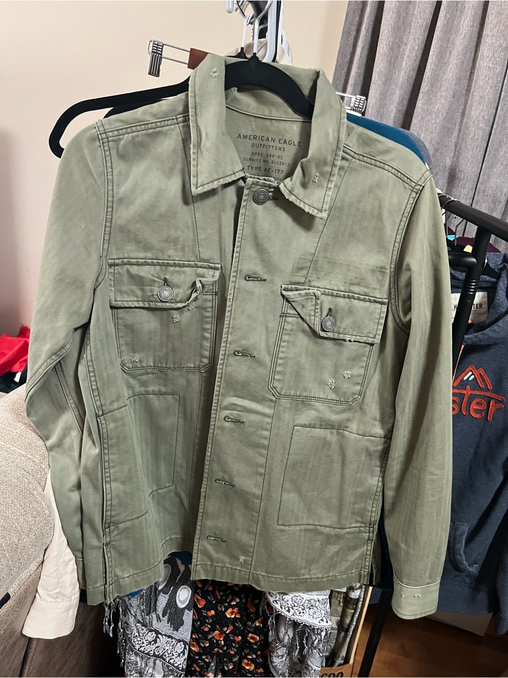 American Eagle Outfitters women’s Olive Field Jacket